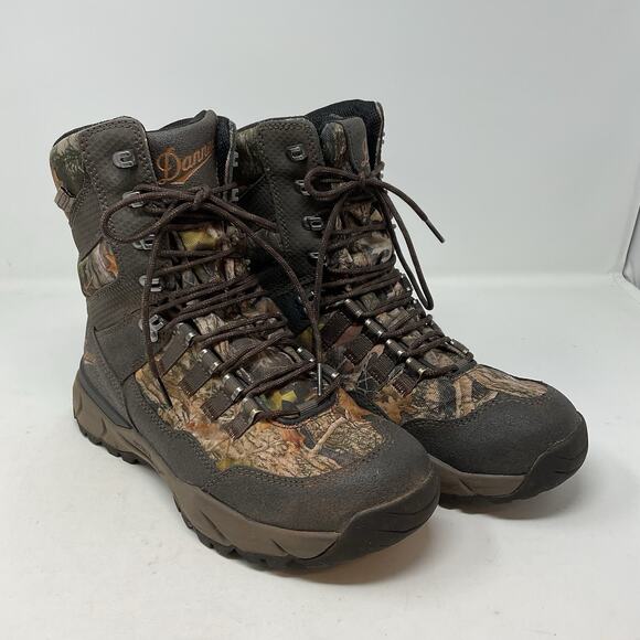 Danner Vital 8” Boots Camo Mens 8 True Timber Plyolite 41551 Hunting Outdoor - Picture 1 of 15